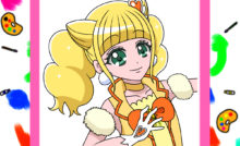 キュアスターイラストの描き方 簡単に原作に似せるなら目と髪がポイント かくぬる工房